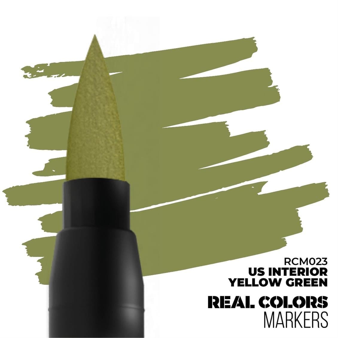 AK RCM023 Marker Kalemi, US Interior Yellow Green