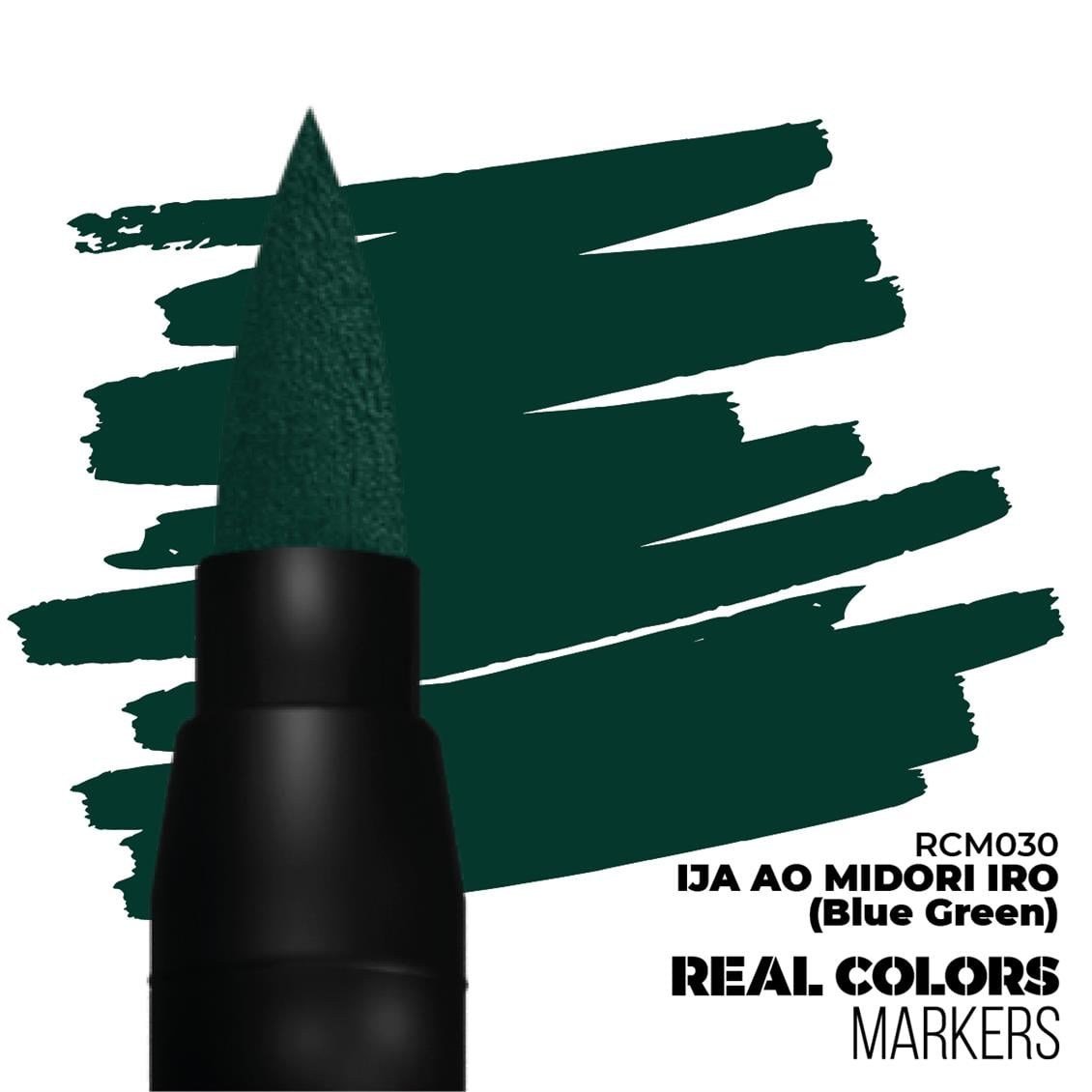AK RCM030 Marker Kalemi, Blue Green