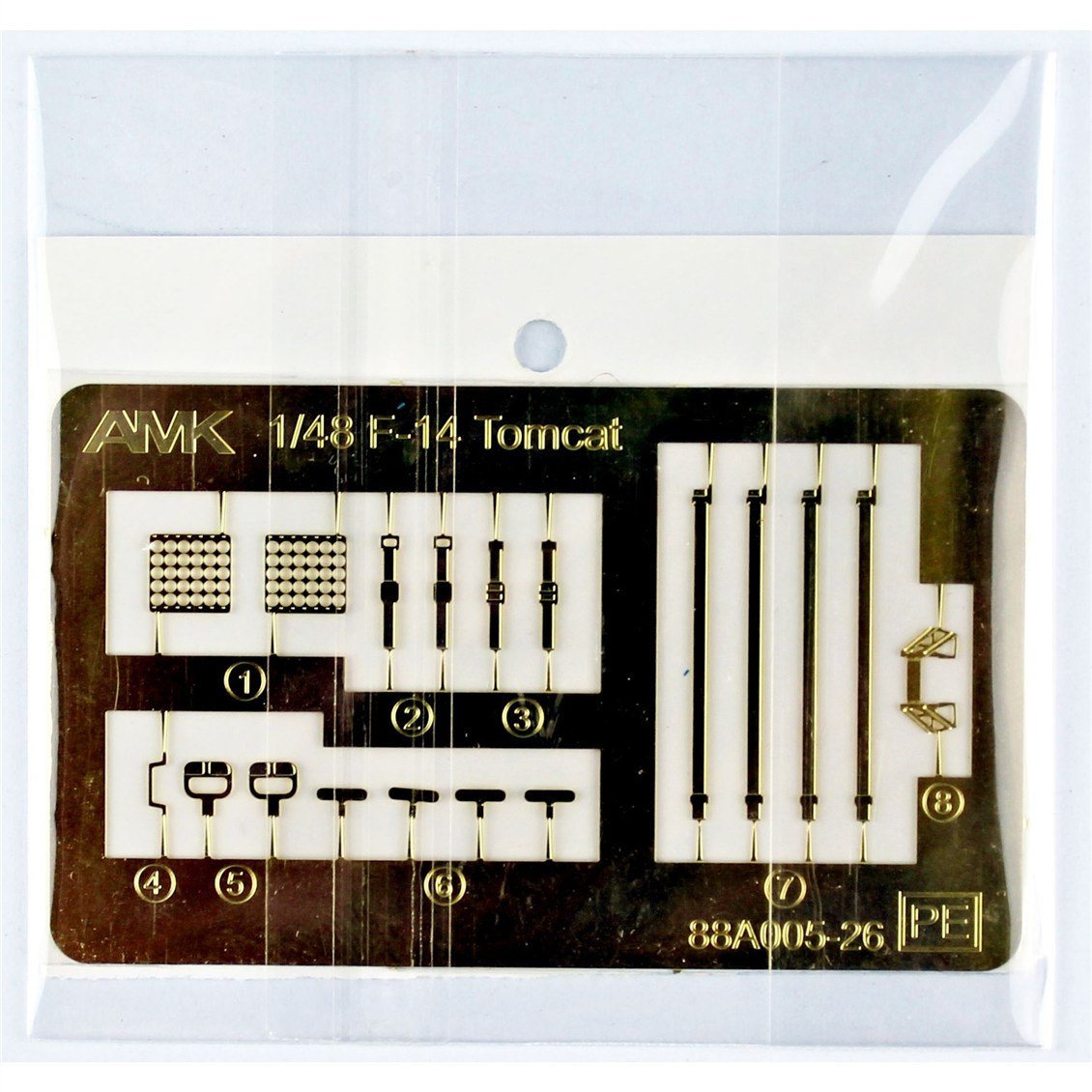 AMK 88011 1/48 Ölçek, F-14D Super Tomcat (Bombcat), Savaş Uçağı Plastik Model