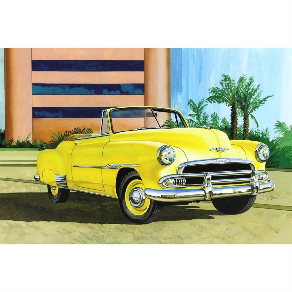 AMT 1041 1/25 Ölçek, 1951 Chevy Convertible Araba, Plastik Model kiti