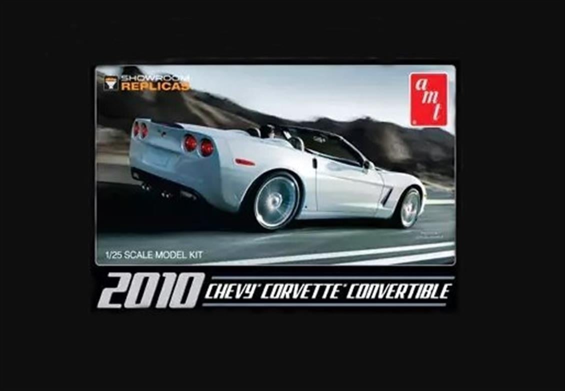 AMT 677 1/25 Ölçek, 2010 New Corvette Convertible
