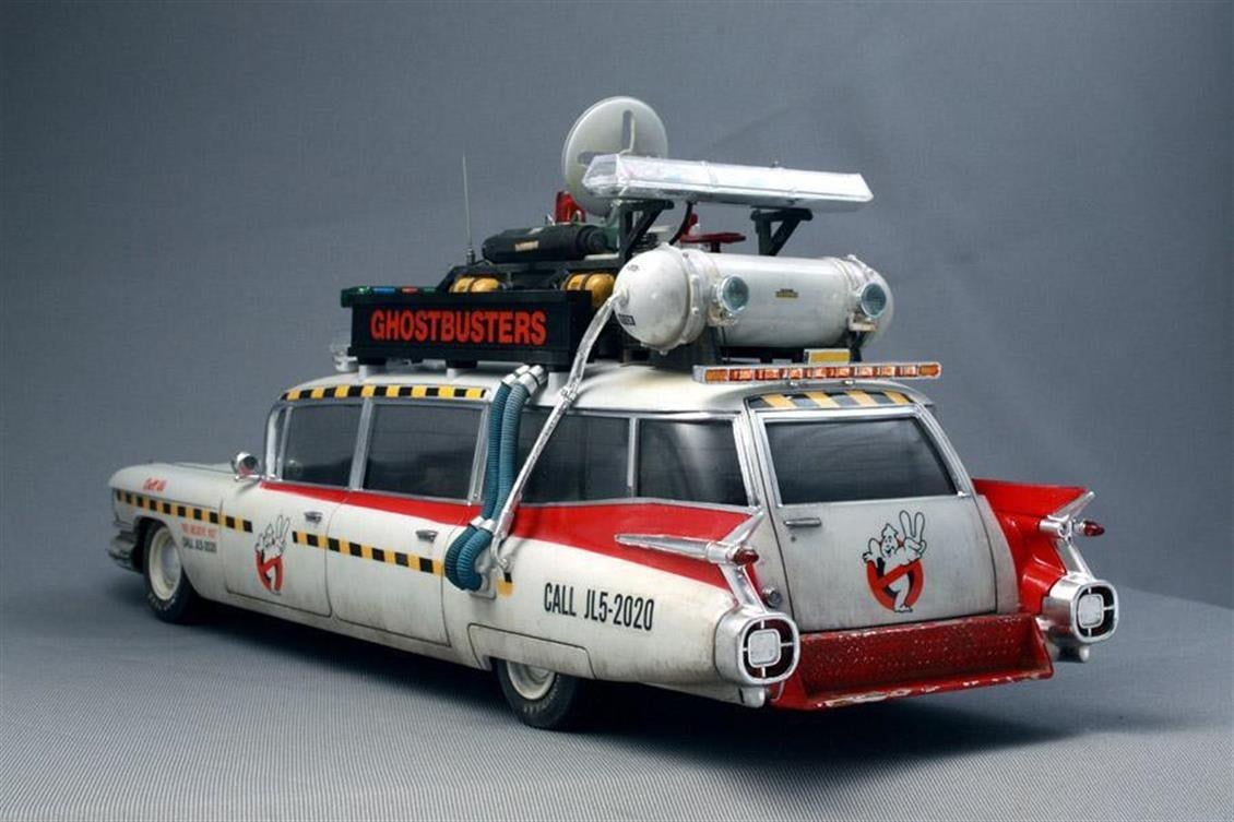 AMT 750M 1/25 Ölçek, Ghostbusters Ecto-1 Araba, Plastik Model kiti