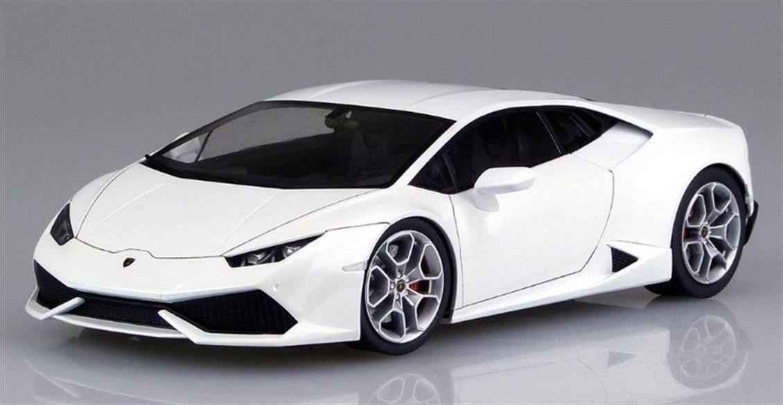Aoshima 01376 1/24 Ölçek, Lamborghini Huracan Lp610-4, Plastik Model kiti