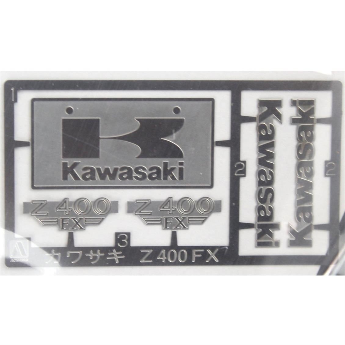 Aoshima 04151 1/12 Ölçek, Kawasaki Z400Fx, Plastik Model kiti