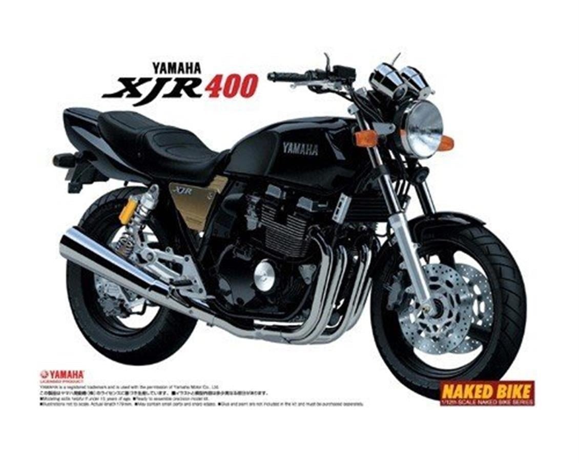 Aoshima 04179 1/12 Ölçek, Yamaha Xjr400, Plastik Model kiti