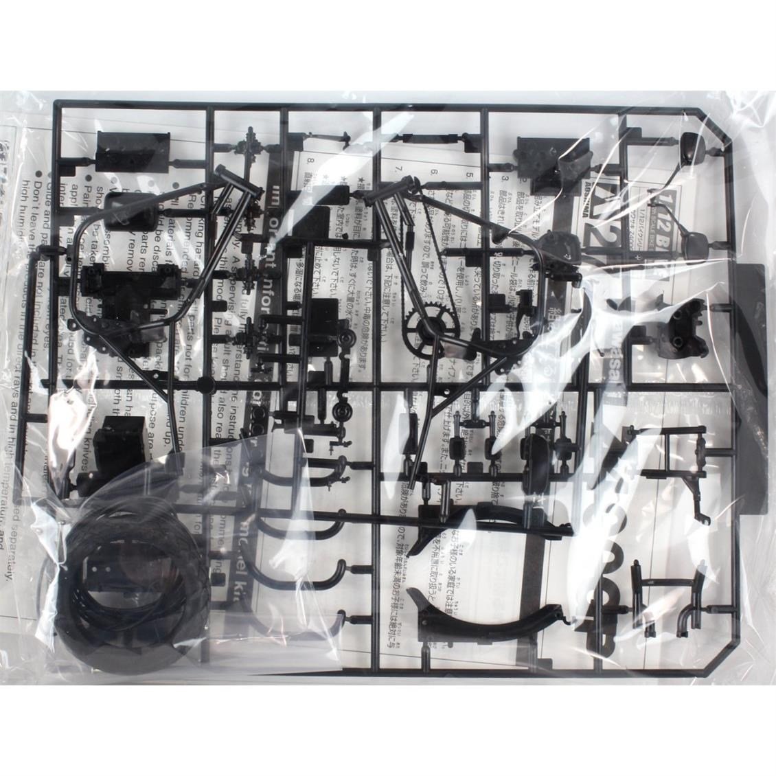 Aoshima 04915 1/12 Ölçek, Kawasaki Z400Gp Kawasaki, Plastik Model kiti