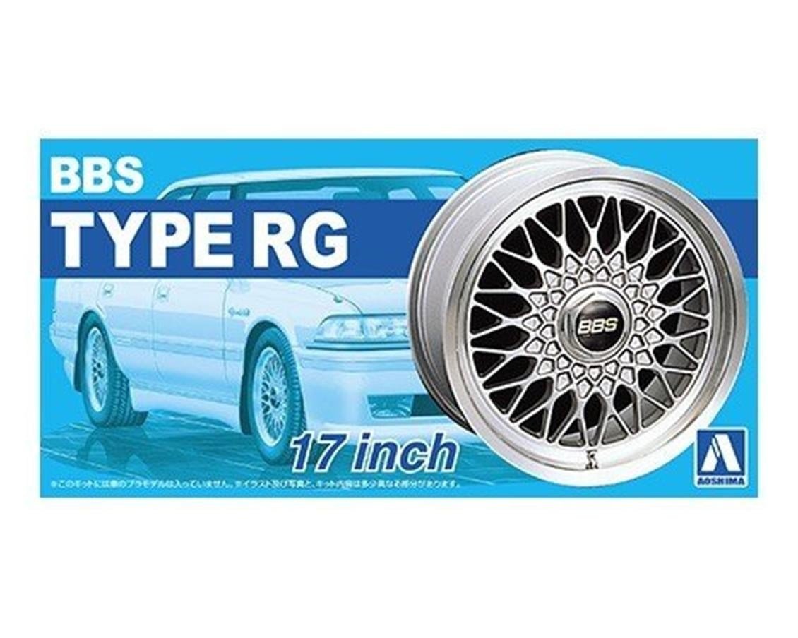 Aoshima 05240 1/24 Ölçek, Bbs Rg 17İnch, Plastik Model kiti