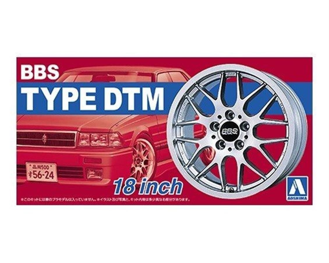 Aoshima 05242 1/24 Ölçek, Bbs Dtm 18İnch, Plastik Model kiti