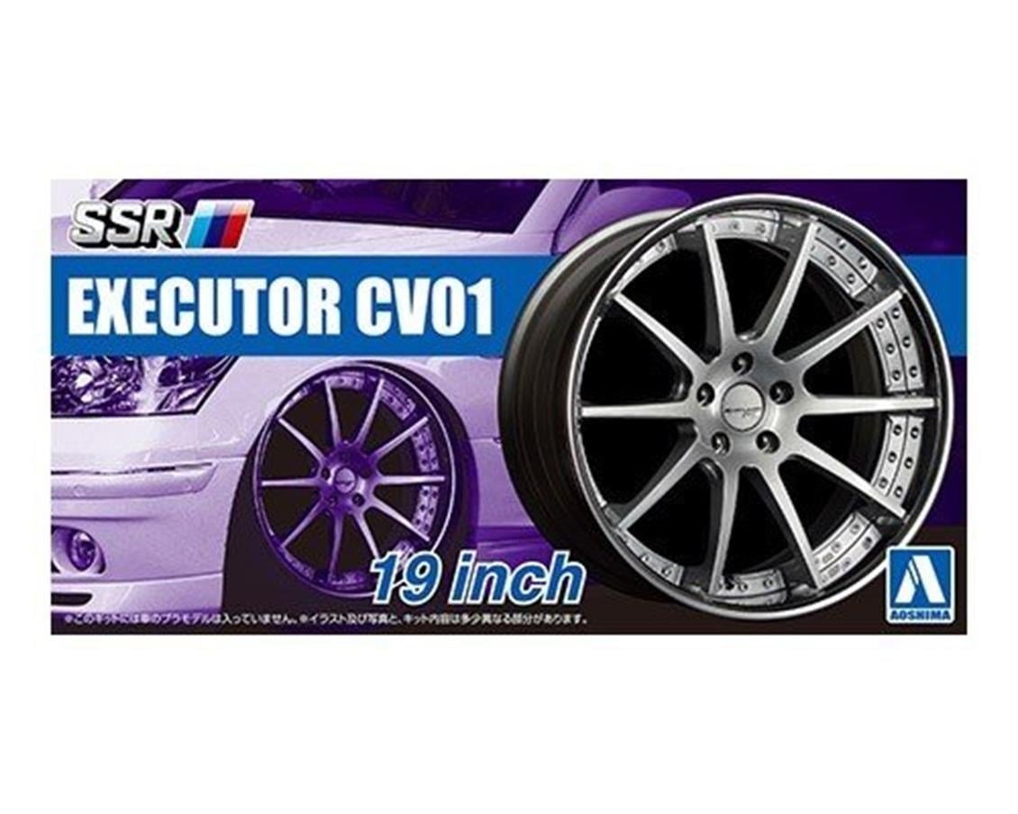Aoshima 05252 1/24 Ölçek, SSR Executor Cv01 19İnch, Plastik Model kiti
