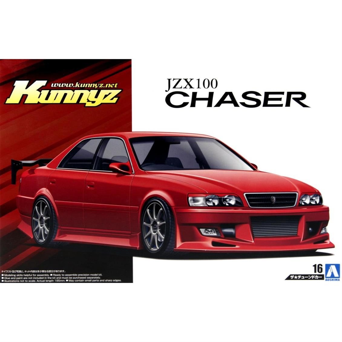 Aoshima 05303 1/24 Ölçek, Kunny Z Jzx100 Chaser Tourer V 98 Toyot, Plastik Model kiti
