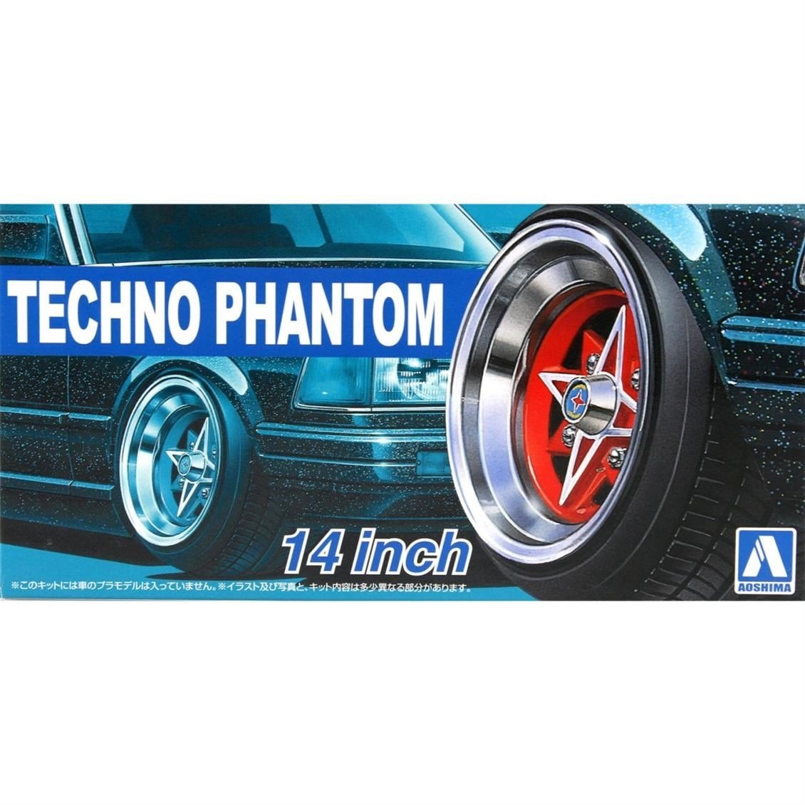 Aoshima 05324 1/24 Ölçek, Techno-Phantom 14İnch, Plastik Model kiti