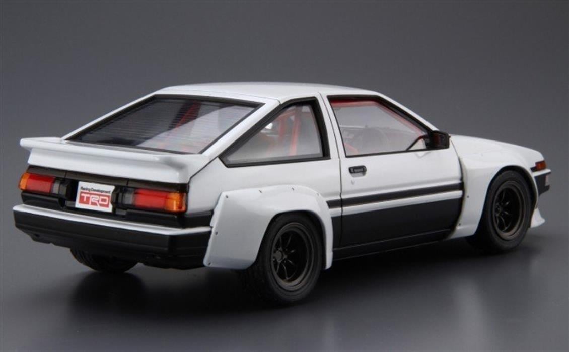 Aoshima 05360 1/24 Ölçek, Trd Ae86Trueno N2 85 Toyota, Plastik Model kiti