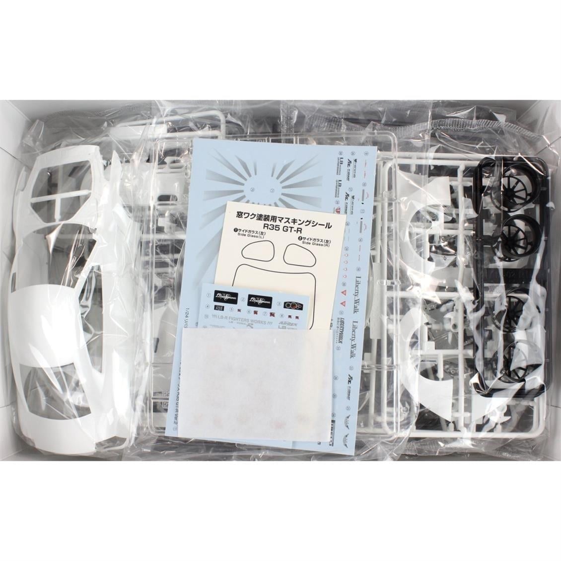 Aoshima 05403 1/24 Ölçek, Lb Works R35 Gtr Ver 2, Plastik Model kiti