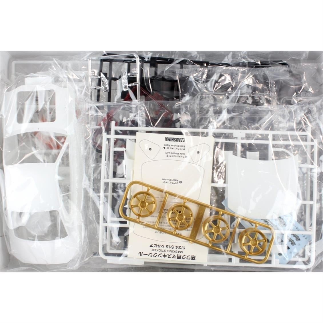Aoshima 05451 1/24 Ölçek, Rodexstyle S15 Silvia, Plastik Model kiti