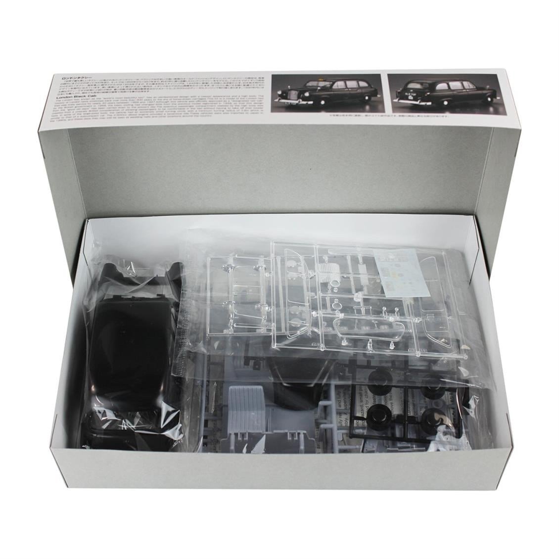 Aoshima 05487 1/24 Ölçek, Fx-4 London Black Cab 68, Plastik Model kiti