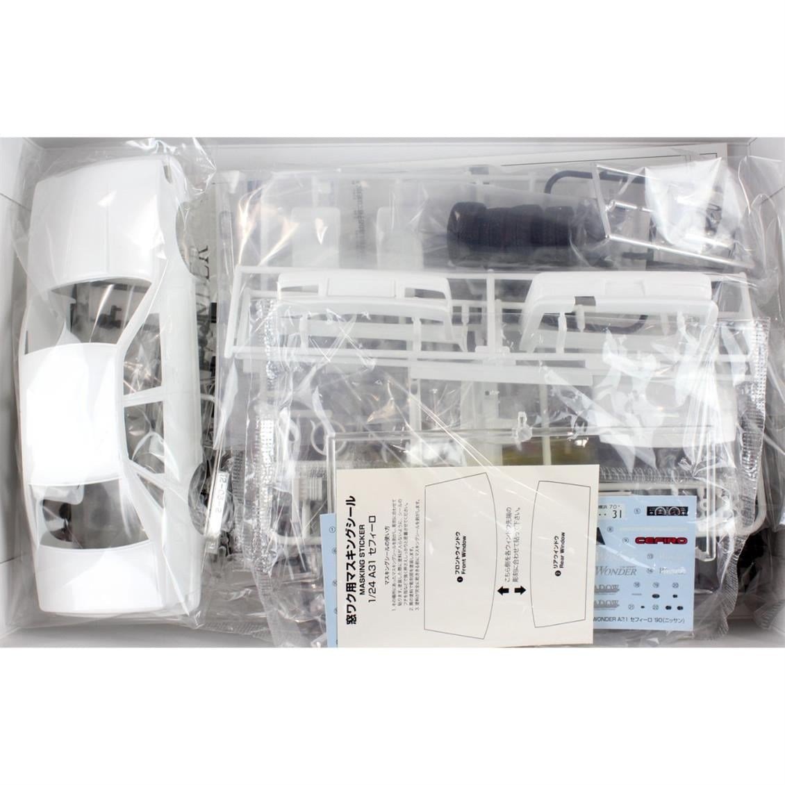 Aoshima 05513 1/24 Ölçek, Wonder A31 Cefiro 90 Nissan, Plastik Model kiti
