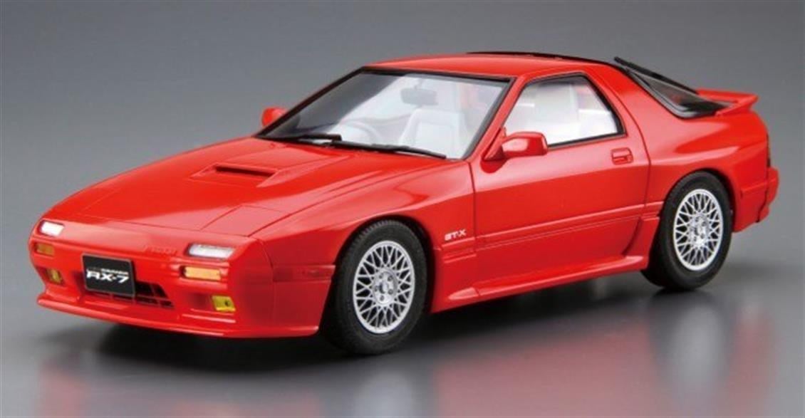 Aoshima 05549 1/24 Ölçek, Mazda Fc3S Savanna Rx-7 89, Plastik Model kiti