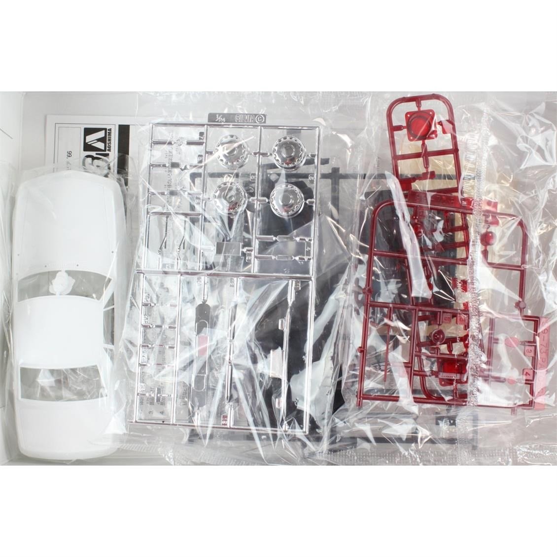 Aoshima 05550 1/24 Ölçek, Nissan Csp311 Silvia 66, Plastik Model kiti
