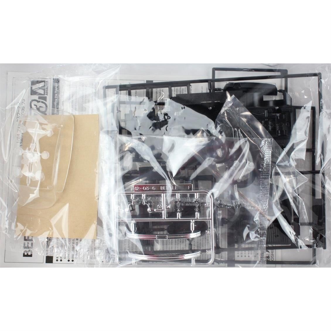 Aoshima 05552 1/24 Ölçek, Volkswagen 13Ad Beetle 1303S, Plastik Model kiti