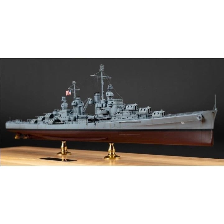 Aotori Bunka 35013 1/350 Ölçek, US Light Cruiser USS San Diego CL-53, Savaş Gemisi Plastik Model Kiti