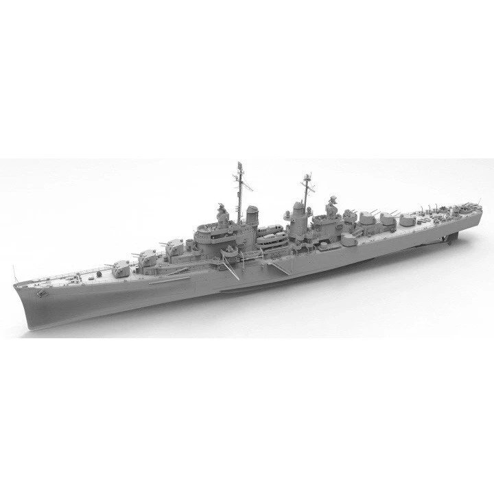 Aotori Bunka 35013 1/350 Ölçek, US Light Cruiser USS San Diego CL-53, Savaş Gemisi Plastik Model Kiti