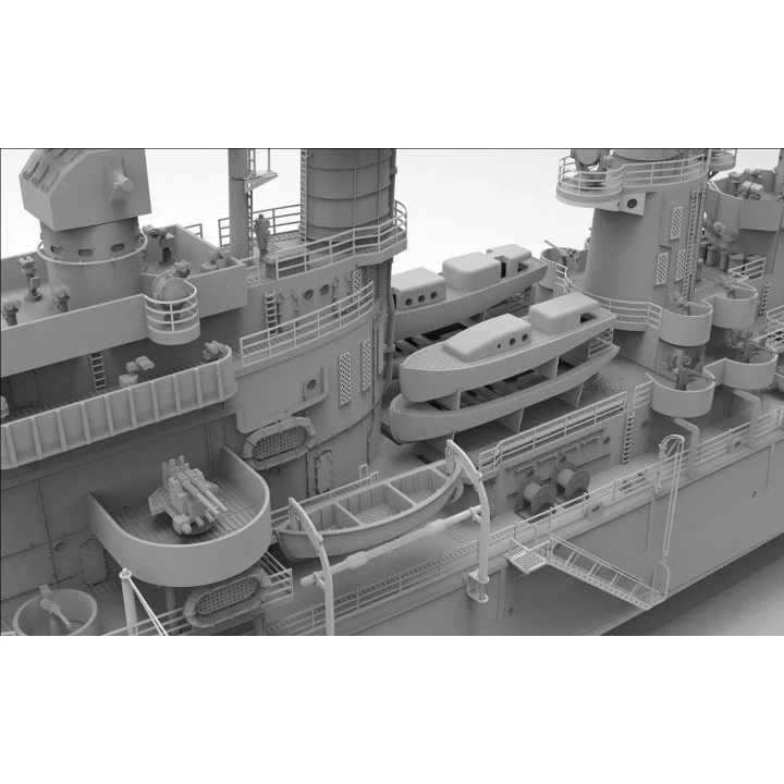 Aotori Bunka 35013 1/350 Ölçek, US Light Cruiser USS San Diego CL-53, Savaş Gemisi Plastik Model Kiti