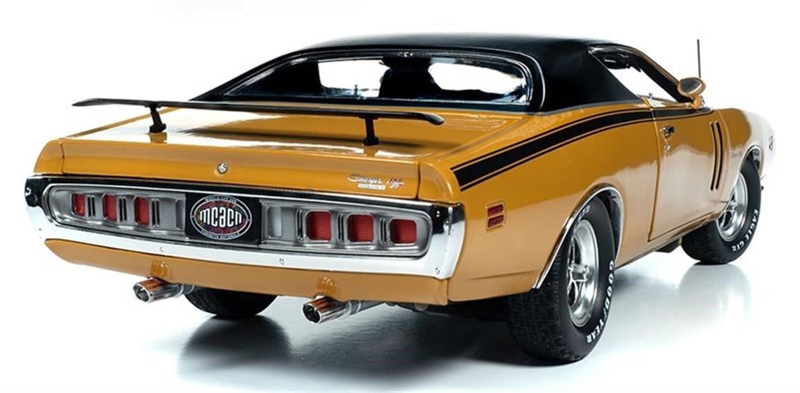 Autoworld 1210 1/18 Ölçek, Dodge Charger R/T Sert Tavan, Karamel, Sergilemeye Hazır Metal Araba Modeli