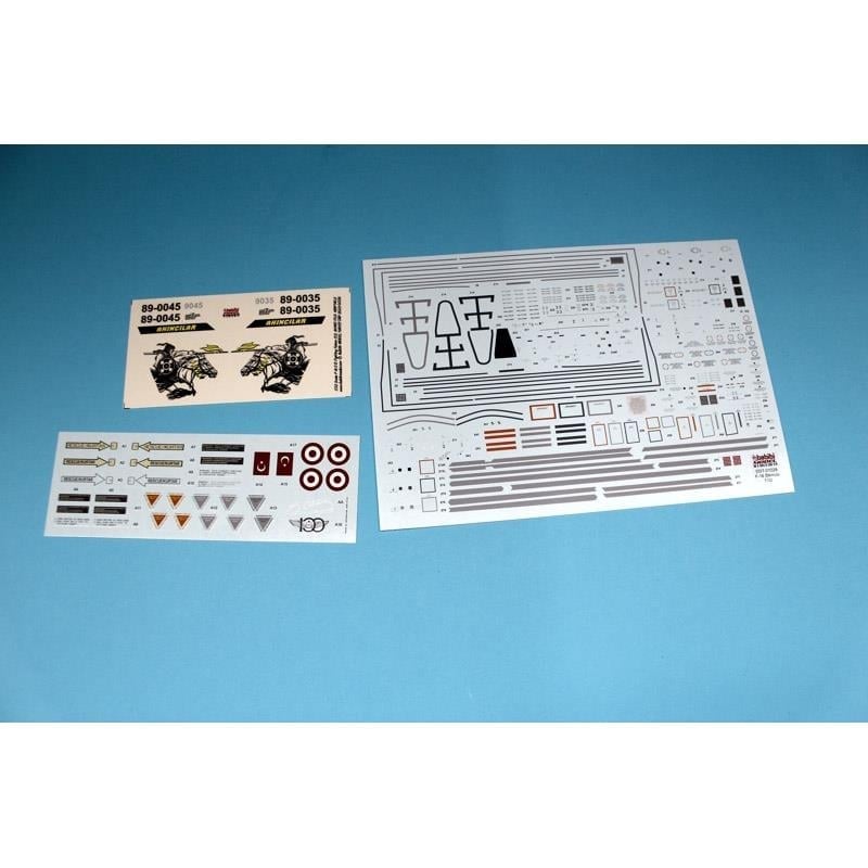 Babibi DBT-01356 1/32 Ölçek, F-16 CD Fighting Falcon 152. Filo Yeni Kuyruk, Dekal Çıkartma