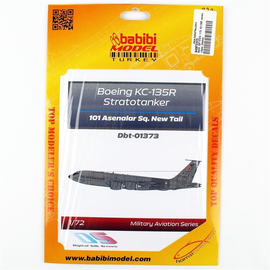 Babibi DBT-01373 1/144 Ölçek, KC-135R Asenalar, Dekal Çıkartma