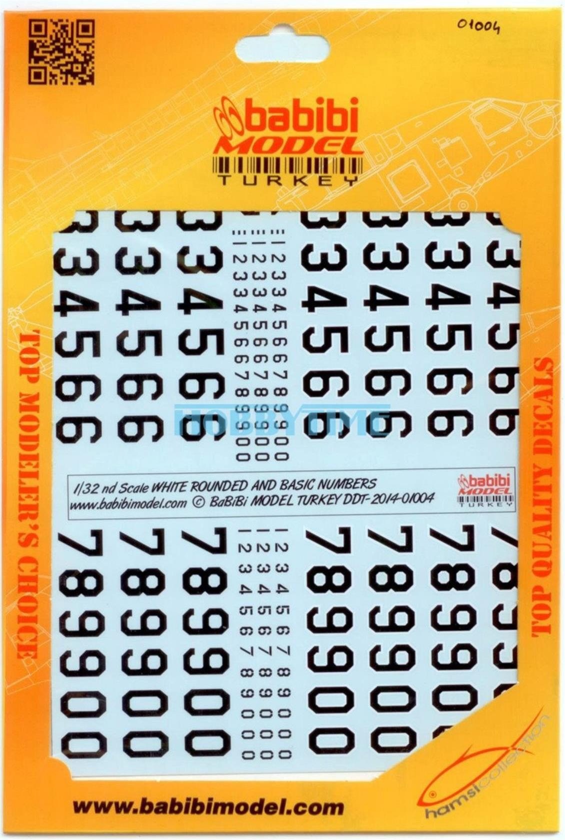 Babibi DBT01004 1/48 Ölçek, F-5 A, Pençe Filo, Dekal Çıkartma