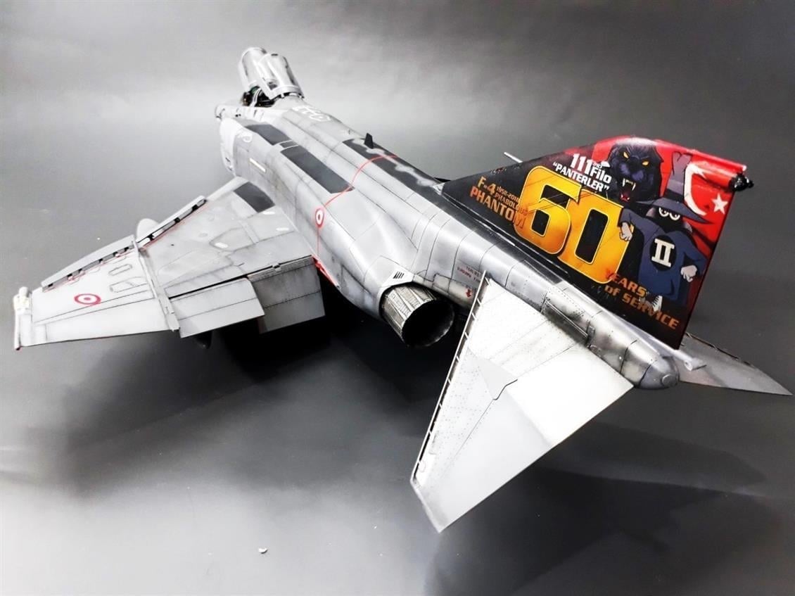 Babibi PB48004 1/48 Ölçek, Turaf F-4, 111.Panter Filo 60.Yıl, Dekal Çıkartma