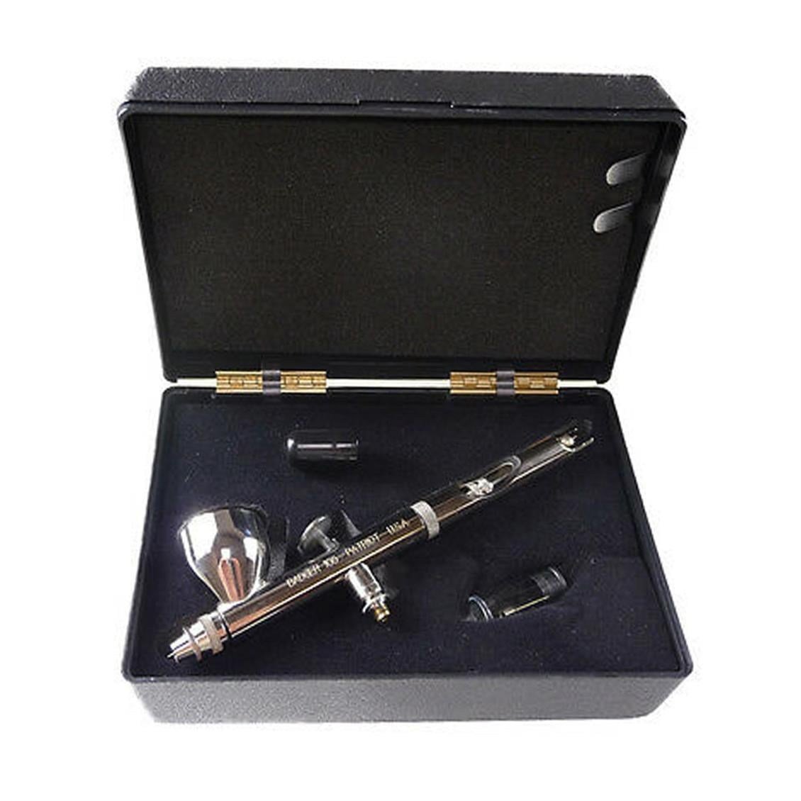Badger 105-7 PATRIOT, Üstten Besleme, Detay Nozul, 4.75 ml. Büyük Hazneli, Çift Tetikli, Örgülü Hava Hortumu ile Boya Tabancası