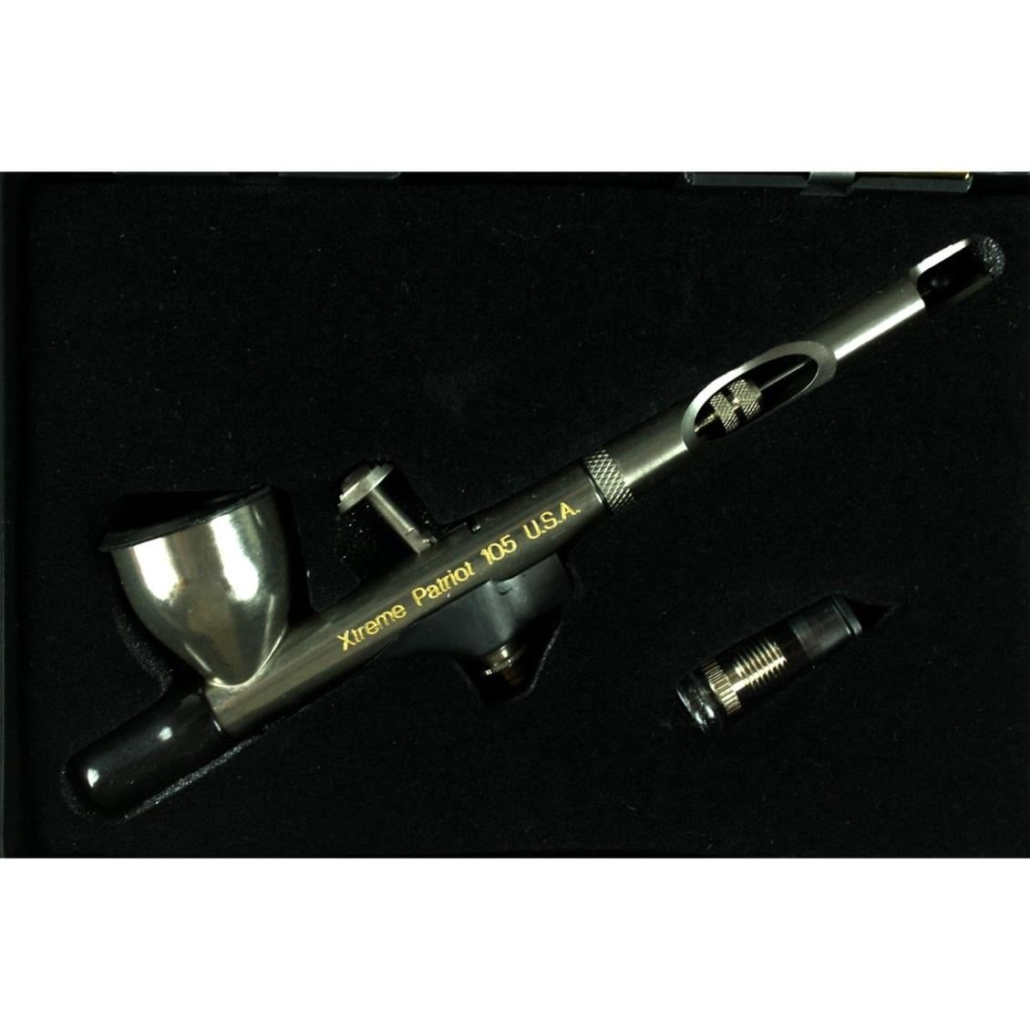 Badger 105-XTR EXTREME Patriot, Üstten Besleme, Süper Detay Nozul, 4.75 ml. Büyük Hazneli, Accuracote Kaplamalı,  Çift Tetikli,