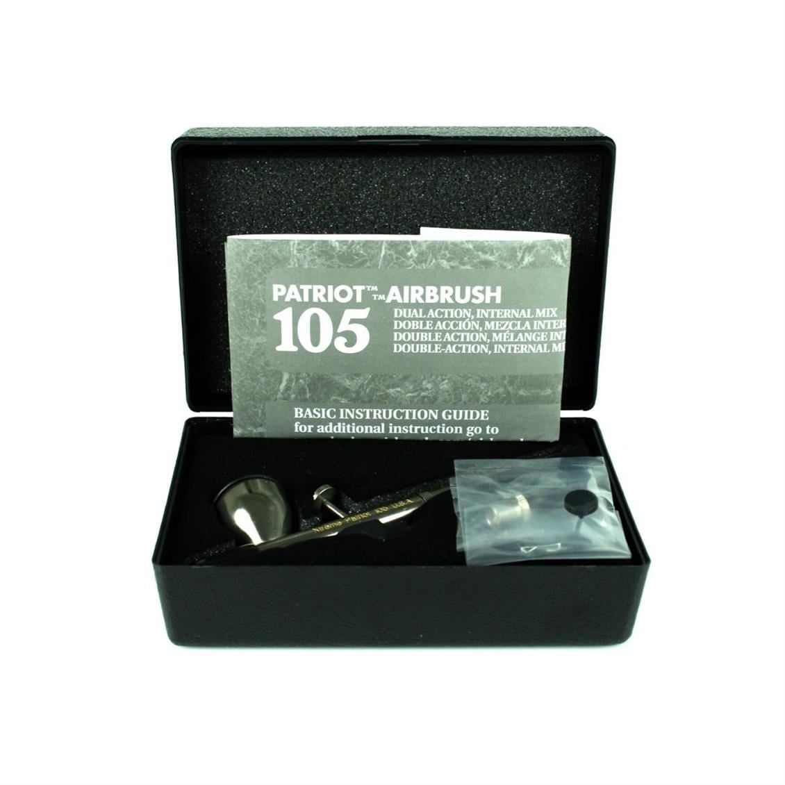 Badger 105-XTR EXTREME Patriot, Üstten Besleme, Süper Detay Nozul, 4.75 ml. Büyük Hazneli, Accuracote Kaplamalı,  Çift Tetikli,