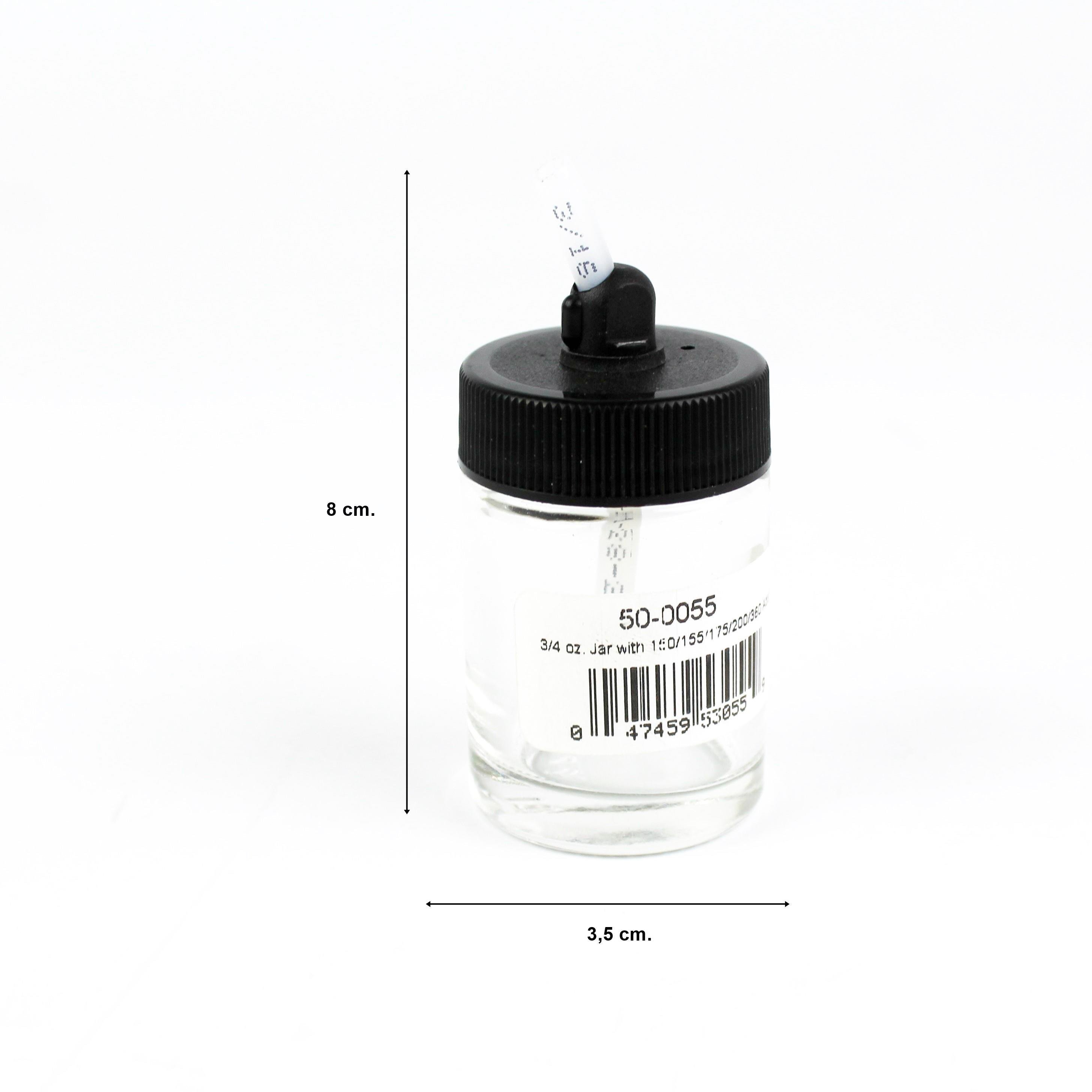 Badger 50-0055 100 ml. Adaptörlü Cam Şişe