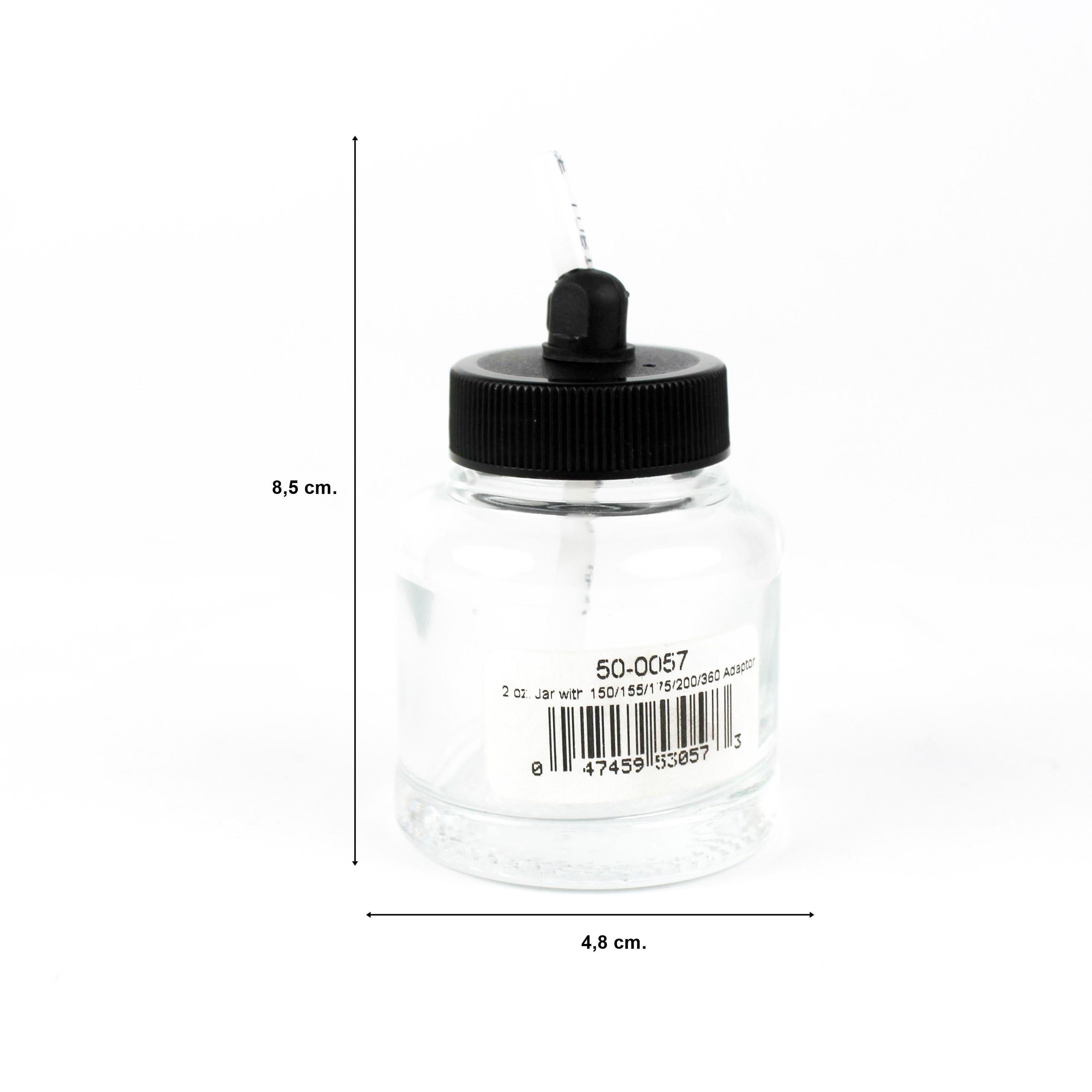Badger 50-0057 60 ml.. Adaptörlü Cam Şişe