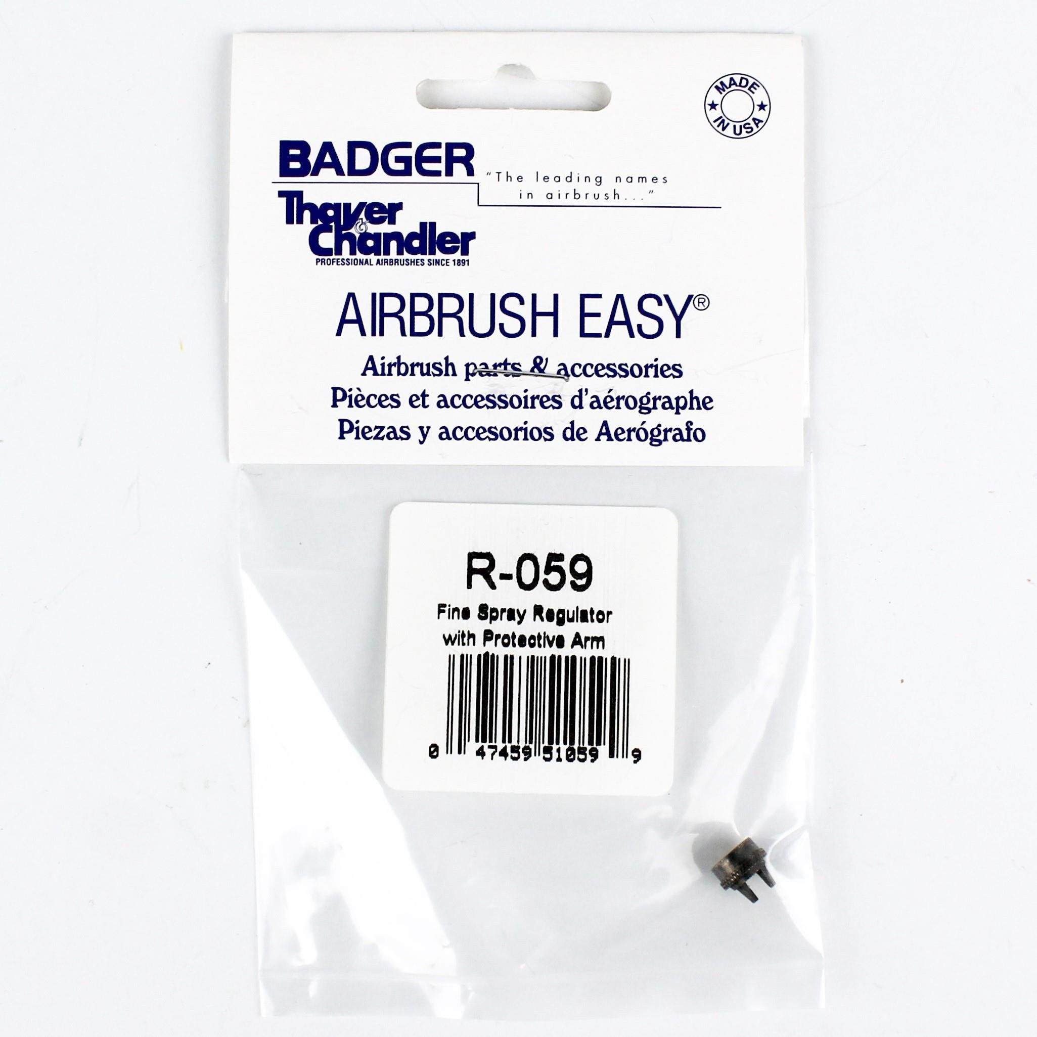 Badger R-059 İnce Spray Regülatörü ve Kapağı, (Renegade, Velocity Tabancalar İçin)