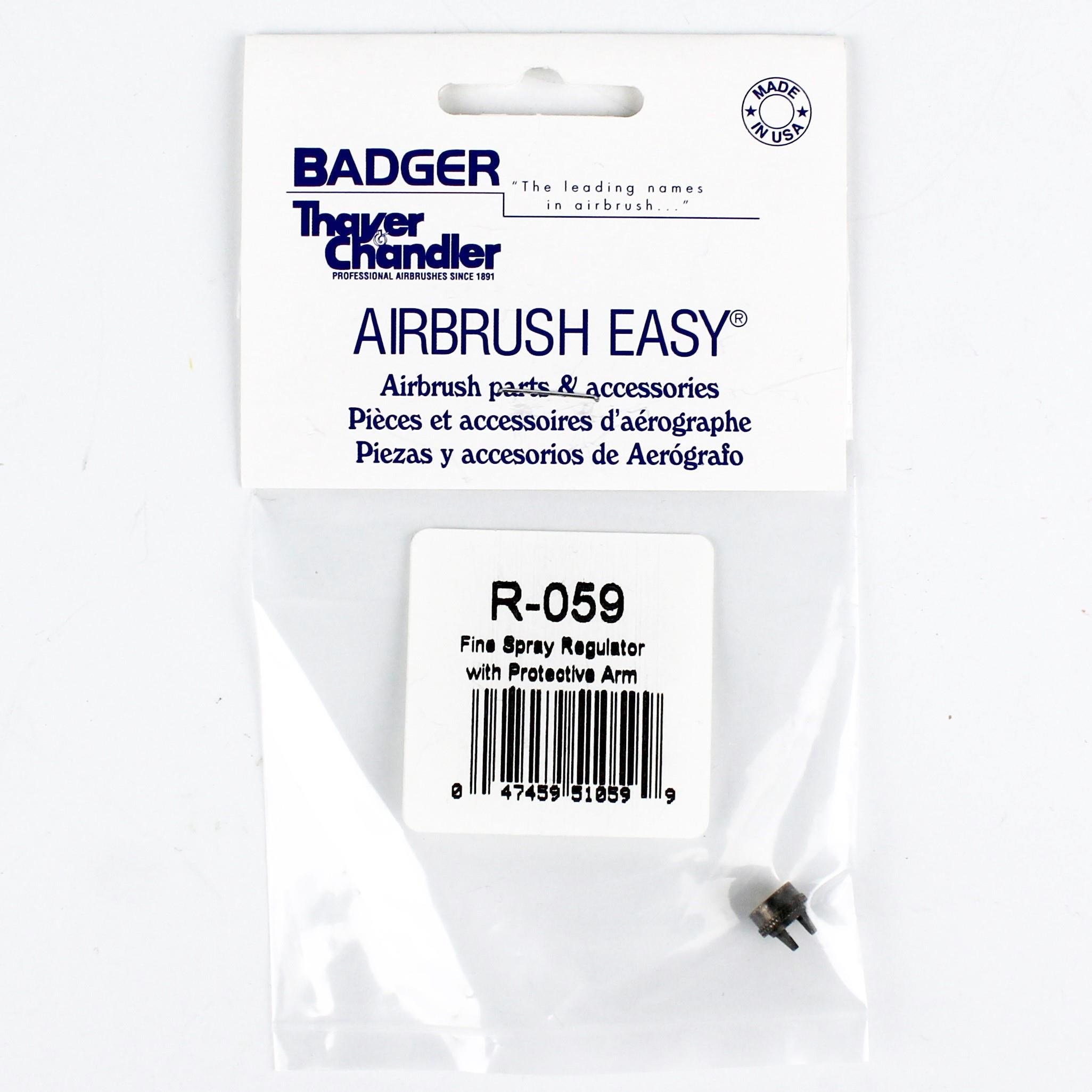 Badger R-059 İnce Spray Regülatörü ve Kapağı, (Renegade, Velocity Tabancalar İçin)