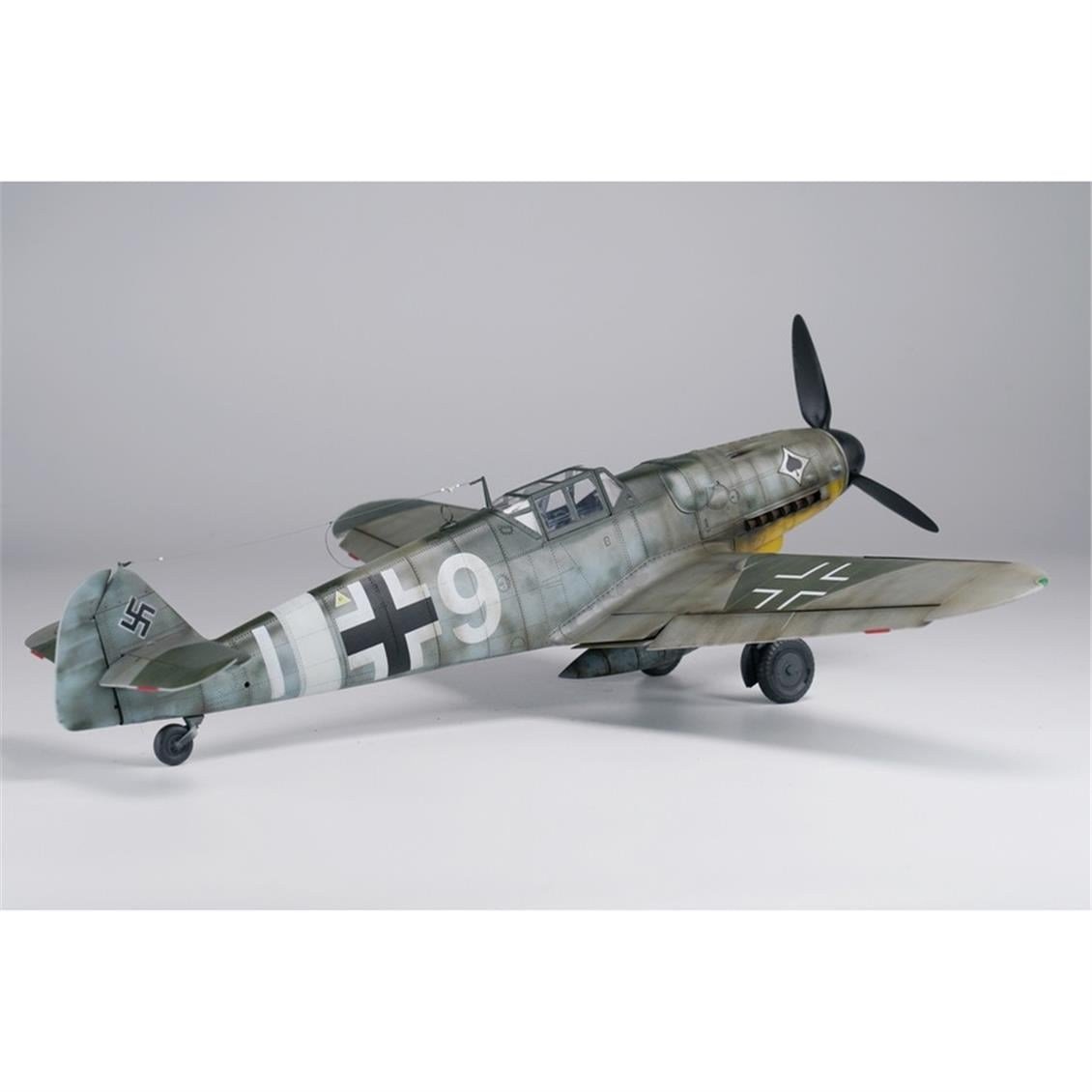 Border BF-001 1/35 Ölçek, Messerschmitt Bf 109G-6, Savaş Uçağı Plastik Model Kiti