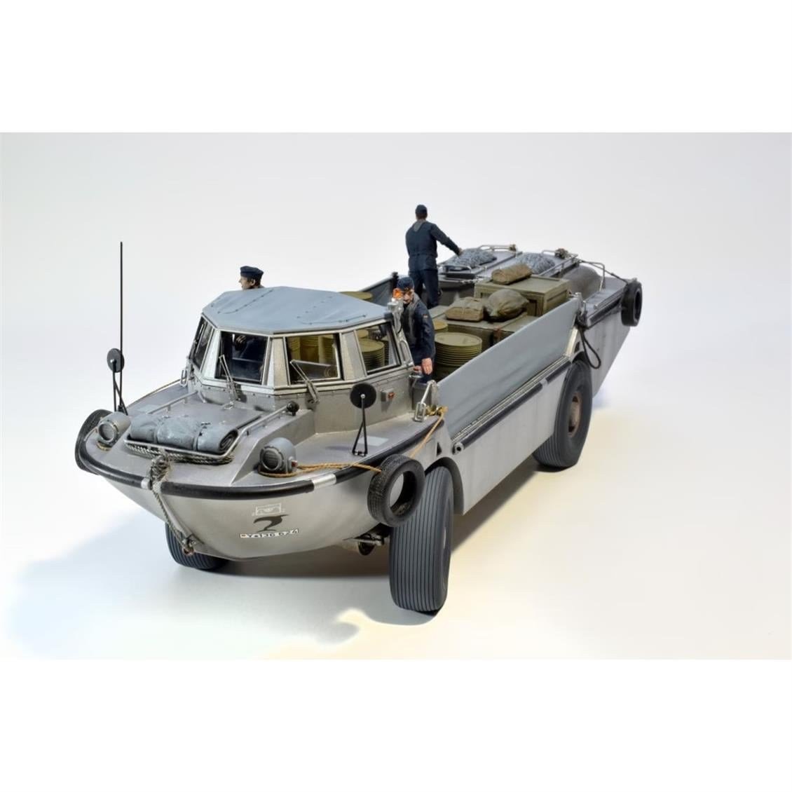 Border BR-002 1/35 Ölçek, Alman Denizaltı Personeli ve Komutanları Resin Figür Kiti, 6 Adet