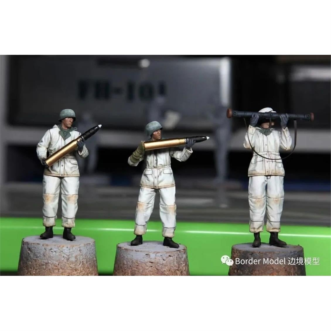Border BT-013 1/35 Ölçek, Alman 88mm Gun Flak36 ve 6 Adet Uçaksavar Mürettebatı, Plastik Model Kiti