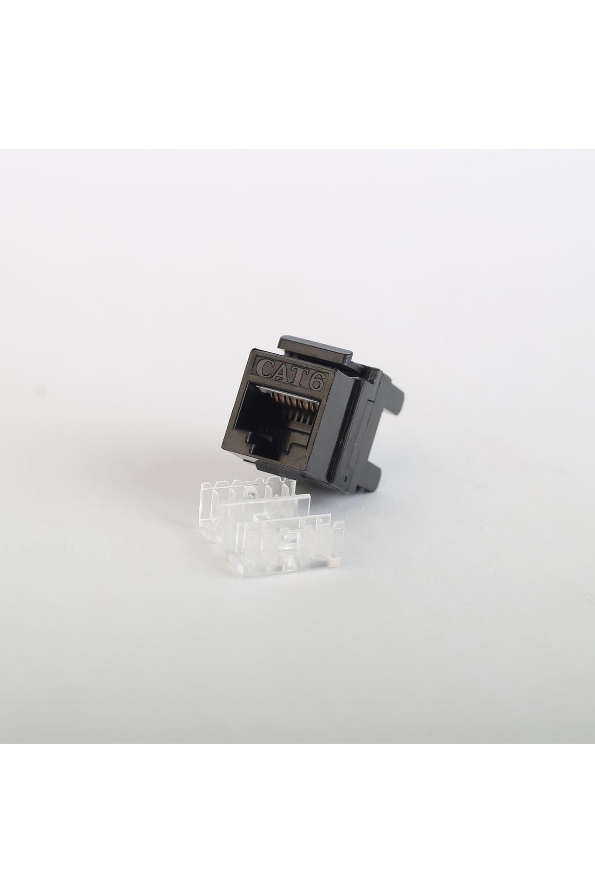 Cat6 Utp Keystone Jack 180 Derece