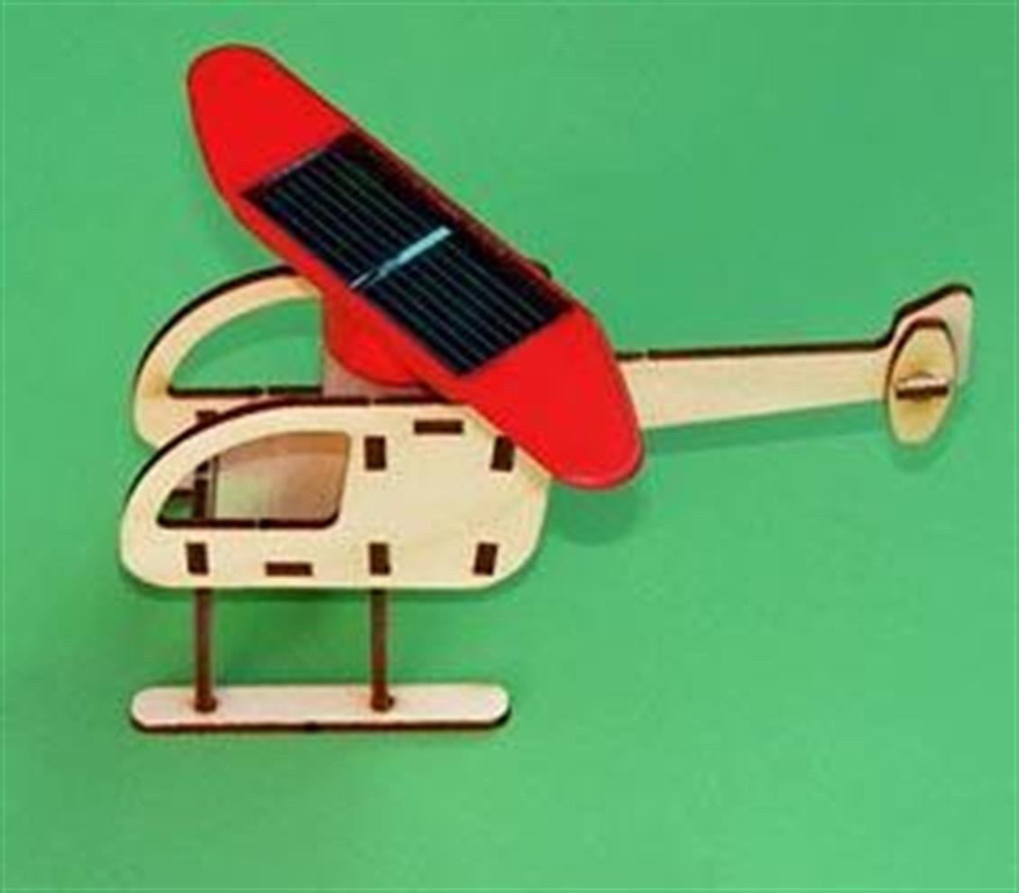 Cebekit 9984 Solar Helicopter - Ahşap
