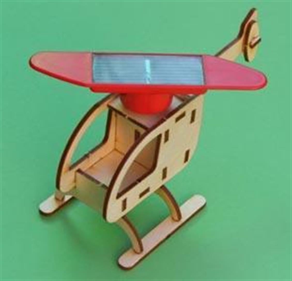 Cebekit 9984 Solar Helicopter - Ahşap