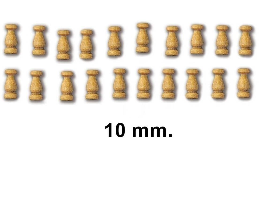 Constructo 80019 Kolon-20 Adet-Ahşap - 10 Mm.