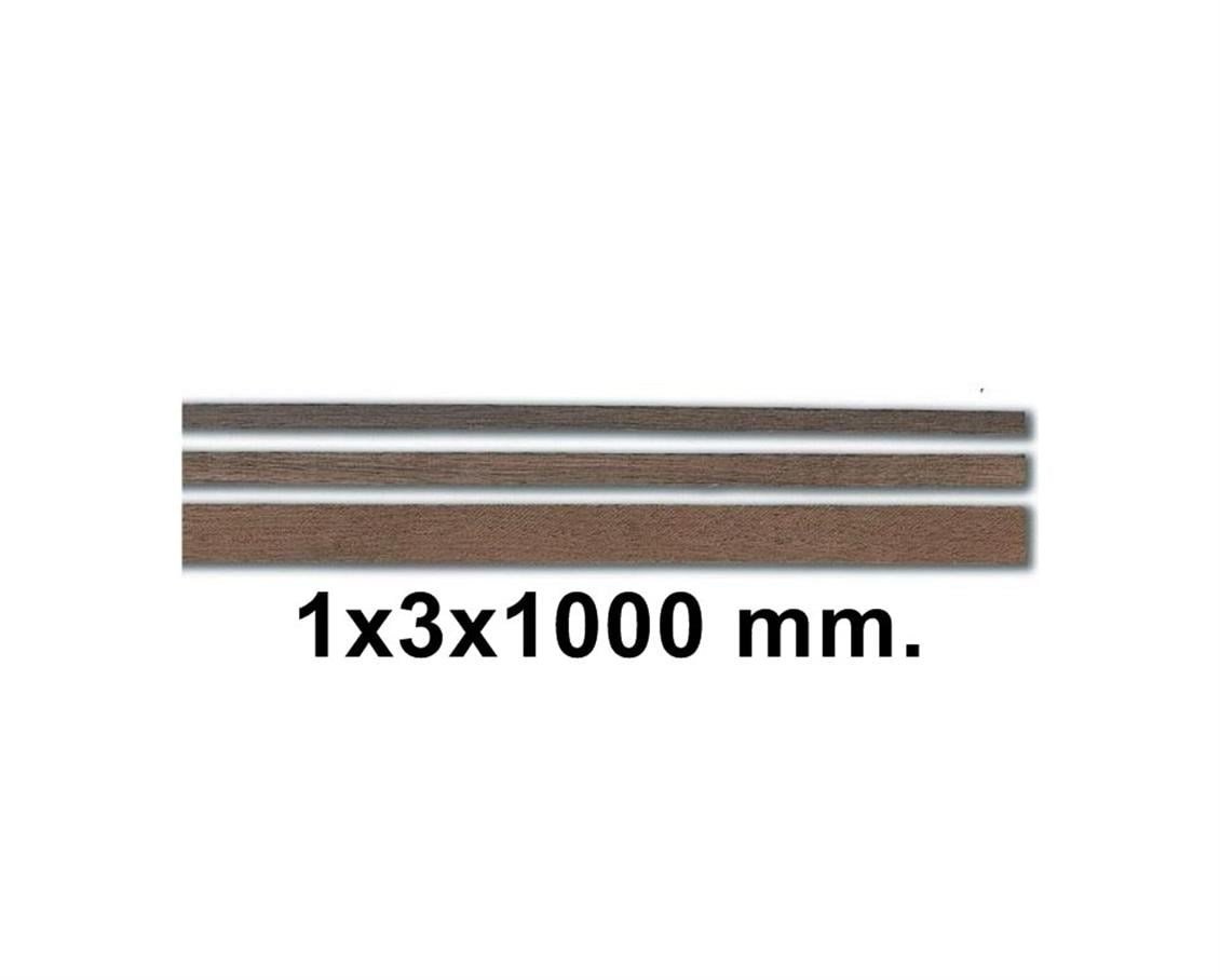 Constructo 80101 Ahşap Çıta- IVory Ayous-1X3X1000 Mm.-10 Adet