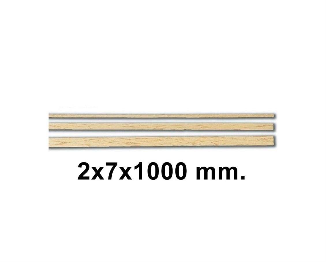 Constructo 80108 Ahşap Çıta- IVory Ayous-2X7X1000 Mm.-10 Adet
