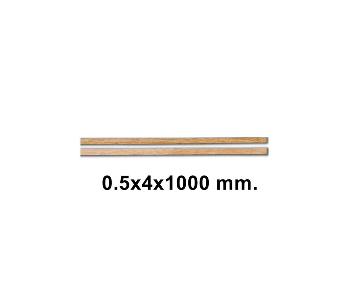 Constructo 80165 Sarma Çıtası- Veneer Plates Mukaly-0,6X4X100--10 Adet