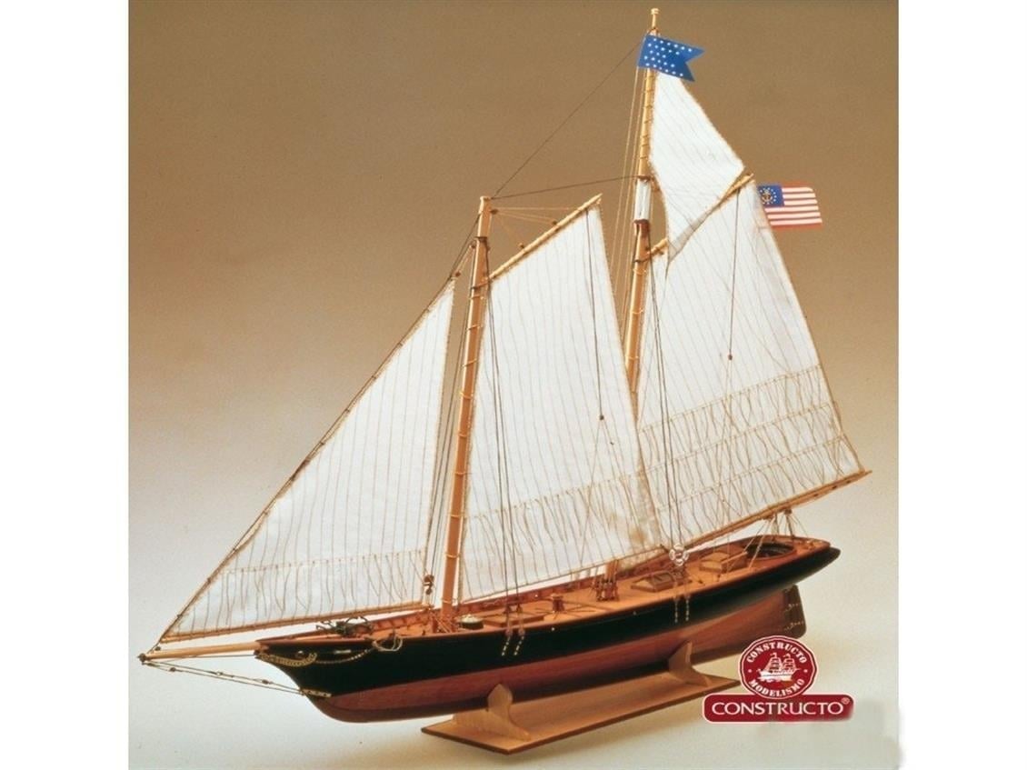 Constructo 80827 1/56 Ölçek, Amerıca, Ahşap Tekne Kiti
