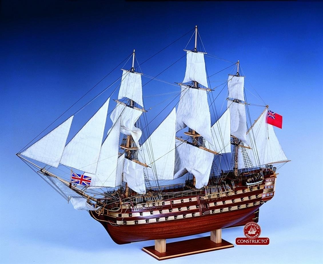 Constructo 80833 1/94 Ölçek, VIctory, Ahşap Tekne Kiti